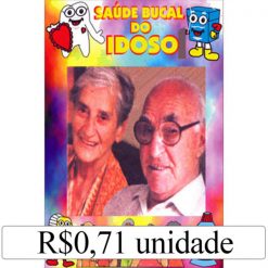 Mini Revista Saúde Bucal do Idoso - Pacote c/ 14 unidades