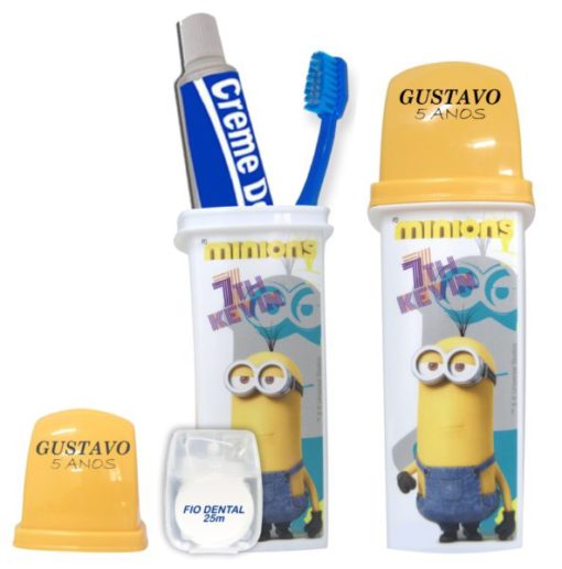 Estojo Rígido Minions Personalizado