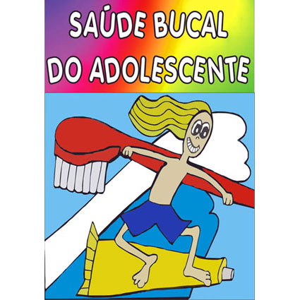 Mini Revista Saúde Bucal do Adolescente - Pacote c/ 14 unidades
